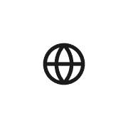 Globe line icon