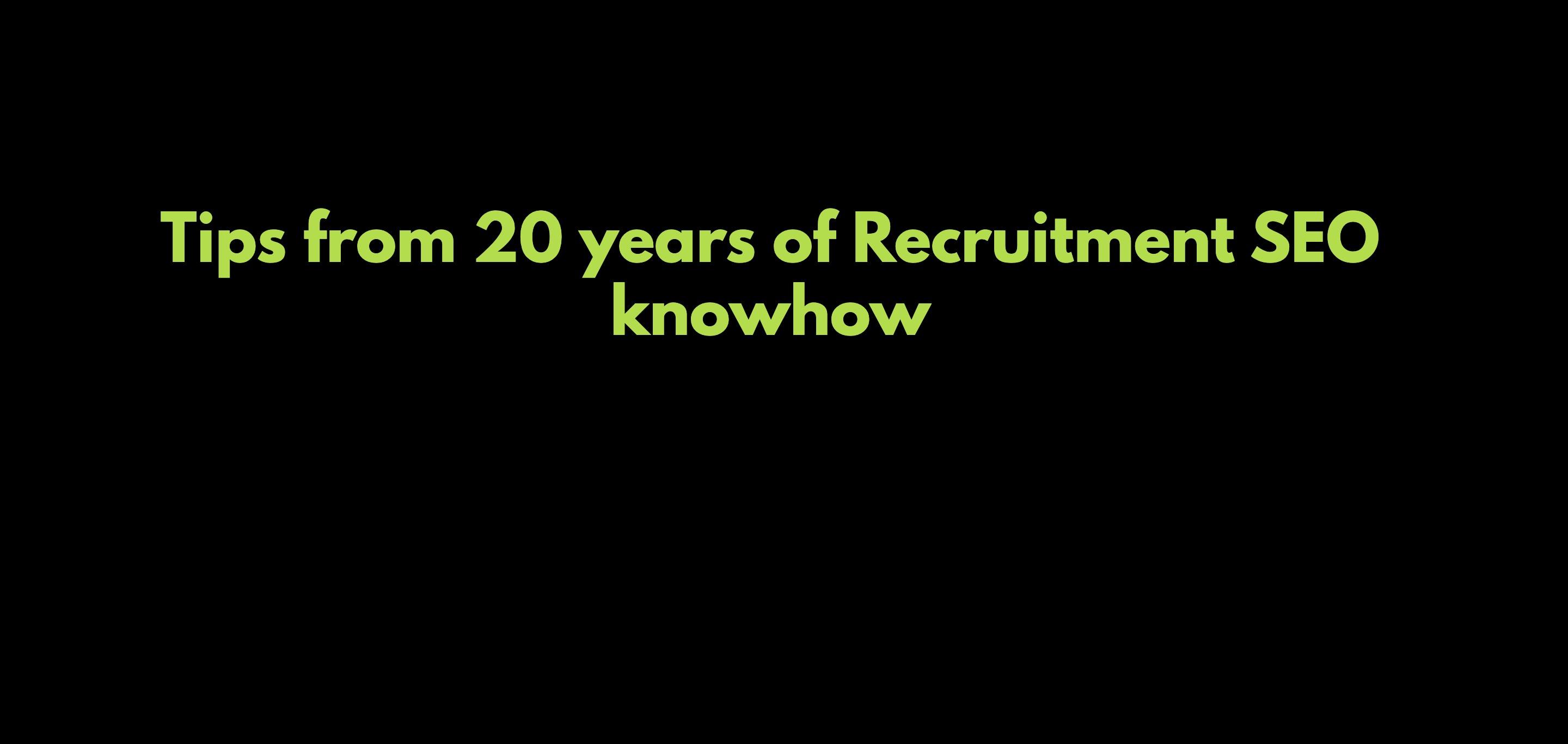 Recruitment SEO Step 6: Google for Jobs is not SEO, but its an excellent way to get candidates