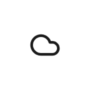 Cloud line icon