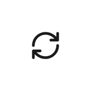 Refresh/sync line icon