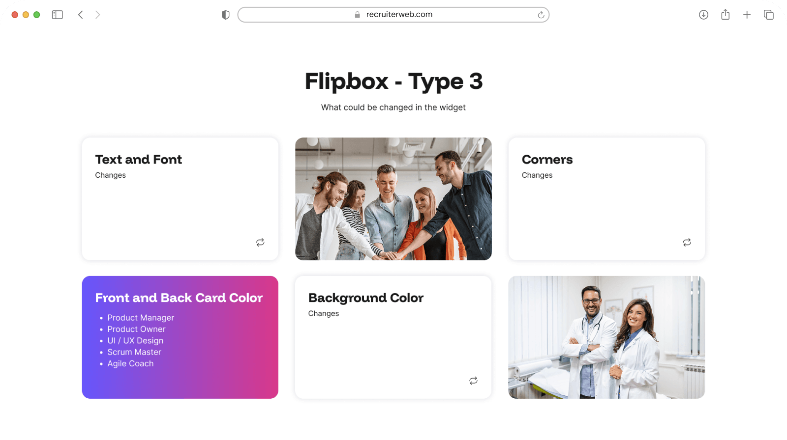 Flipbox type 3 bespoke design feature V2