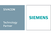 SIVACON Technology Partner and Siemens logos