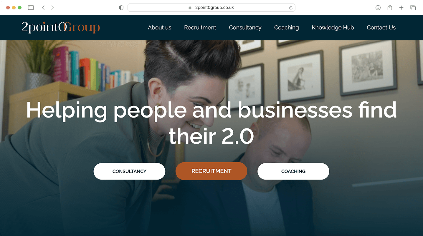 Recruitment websitefor a start up recruiter