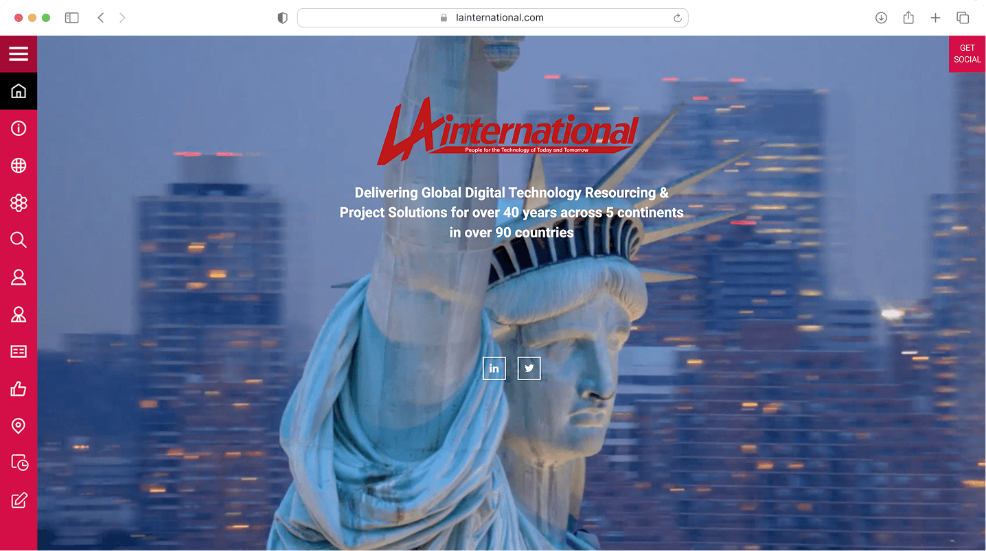 Bespoke recruitment website