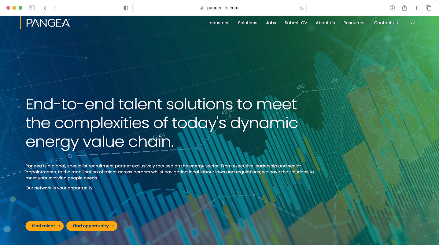 Bespoke recruitment website design